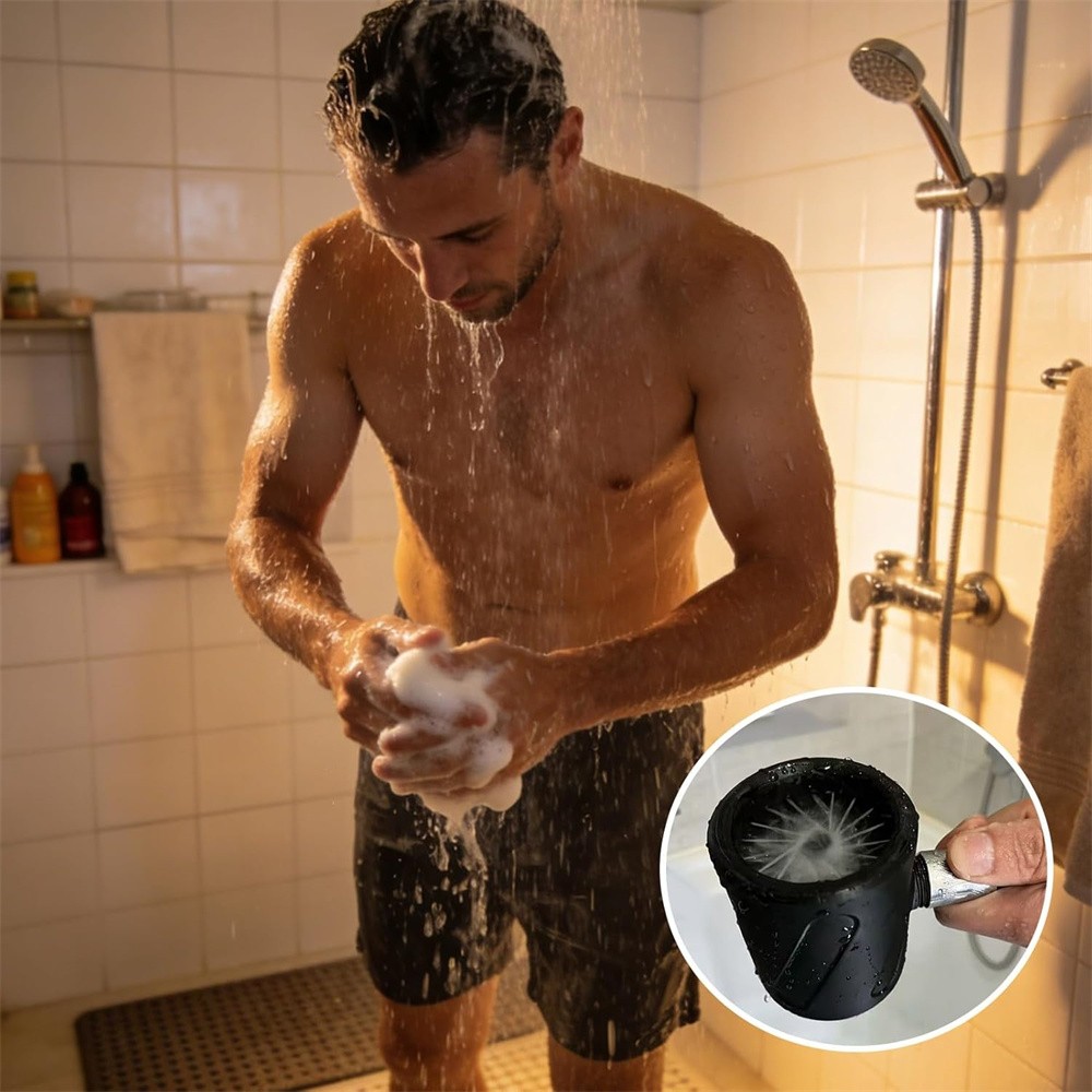 Easy Mount Male Luxury Hot Bathroom Spray Coarse Jet Heavy Duty Strong Stream