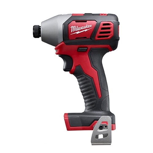 Milwaukee 2656-20 M18 18V Lithium-Ion Cordless 1/4″ Hex Impact Driver, Bare Tool