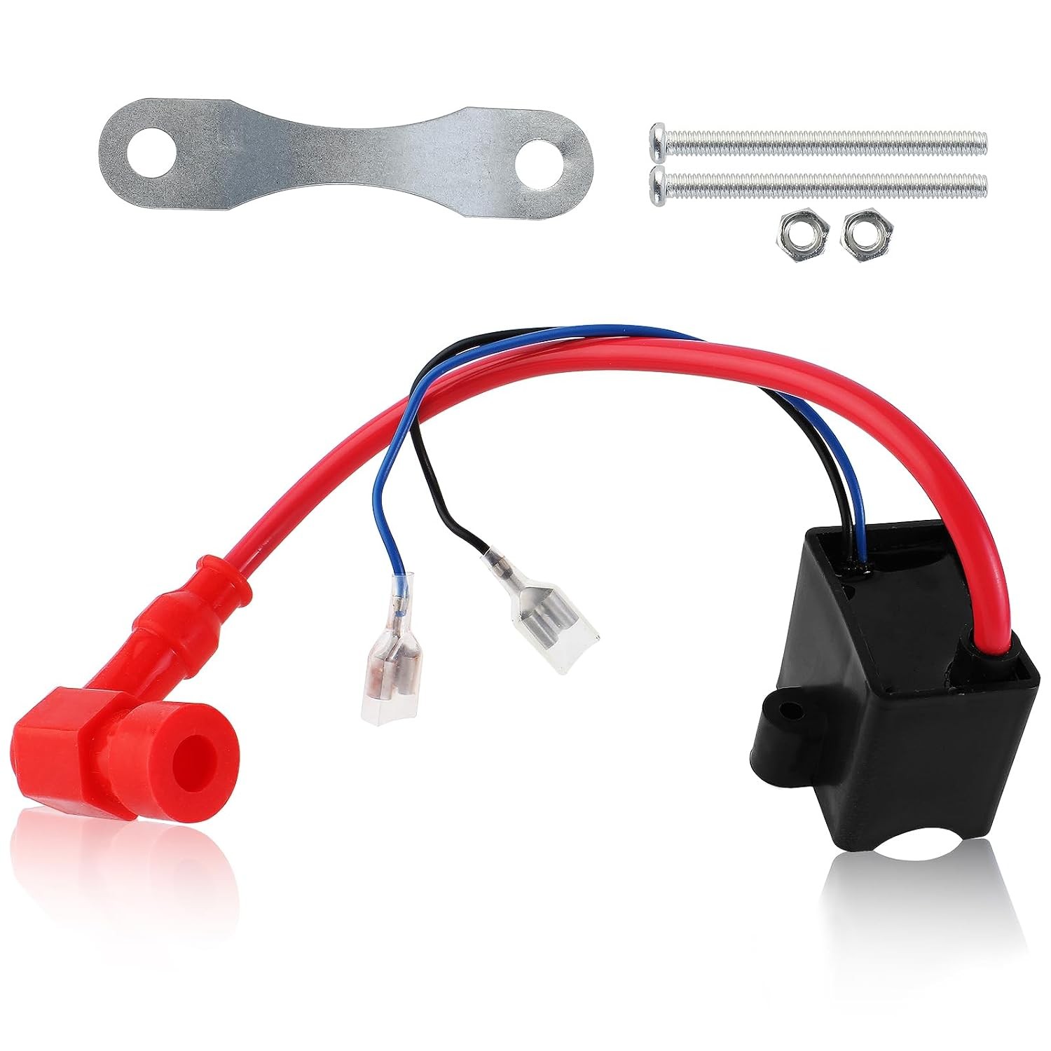 High Performance CDI Ignition Coil for 49cc 50cc 60cc 66cc 80cc 2-Stroke Engines