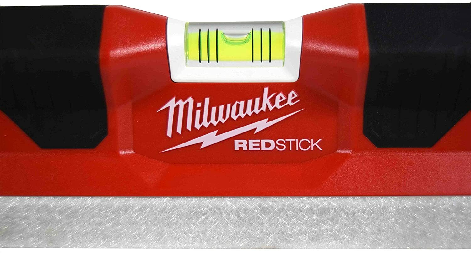 Milwaukee 72″ Aluminum Redstick Concrete Screed Level Non Magnetic 6FT MLCON72