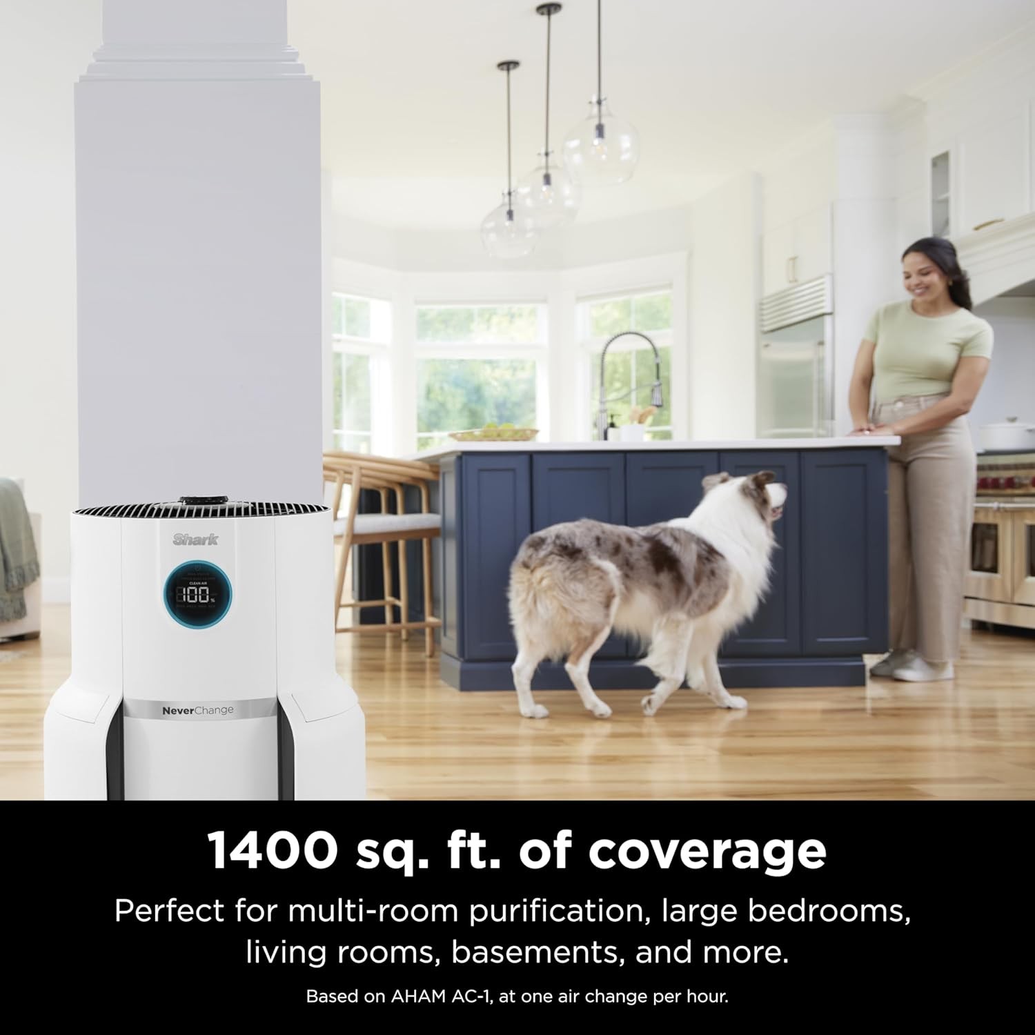 Shark R-HP302 NeverChange Air Purifier MAX, White – Certified