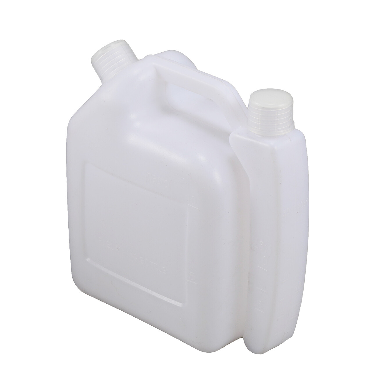 Portable 2-Stroke Fuel Petrol Oil Mixing Bottle 25:1/50:1 Chainsaw Strimmer