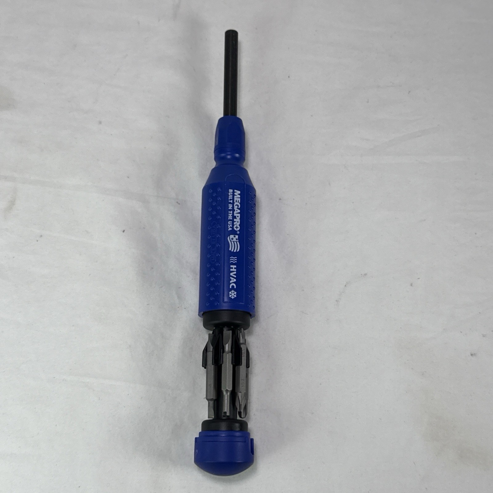 Megapro HVAC 14 in 1 Multi Bit Screwdriver Phillips Flat Reamer Valve Tool USA