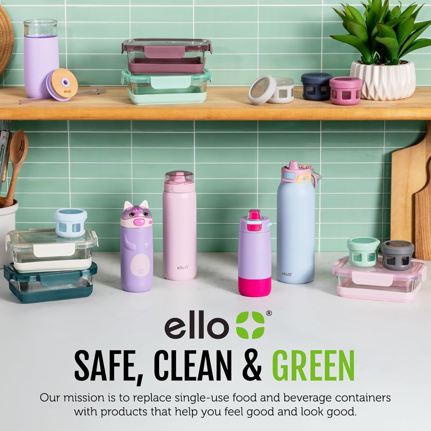 ELLO DURAGLASS 10-PIECE CONTAINER SET – NEW