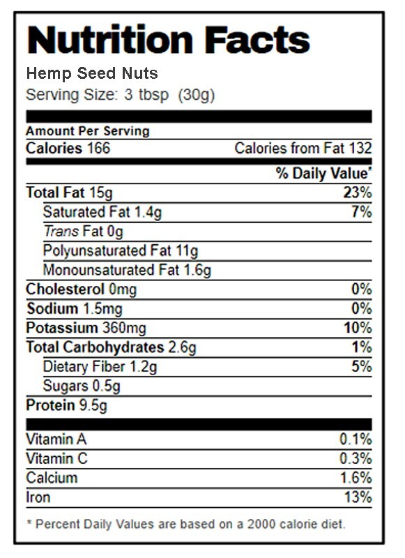 Premium Kosher Hemp Seed Nuts – 100% Food Grade & Nutrient-Rich!