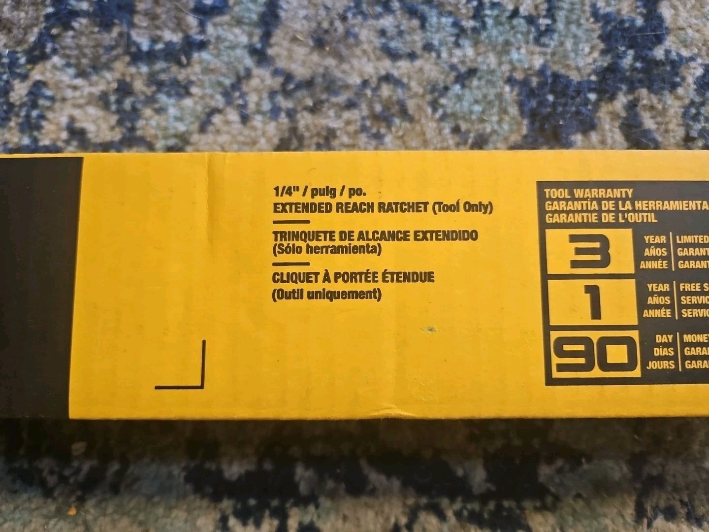 Brand New DCF514EB DEWALT Extended Reach Ratchet (Tool Only) New Sealed