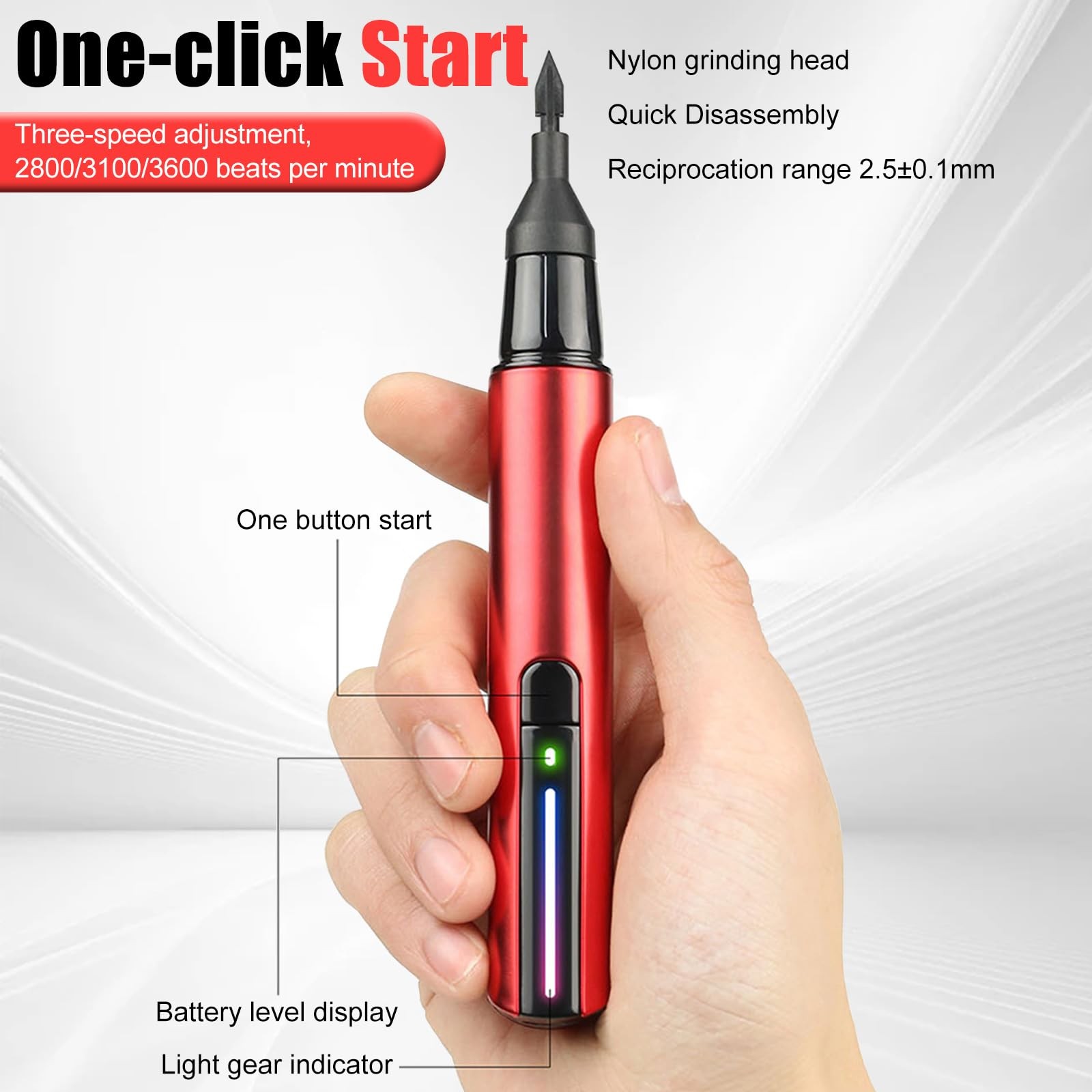Electric Reciprocating Sander Mini Pen Detail Sander Tool USB Quick Charging …