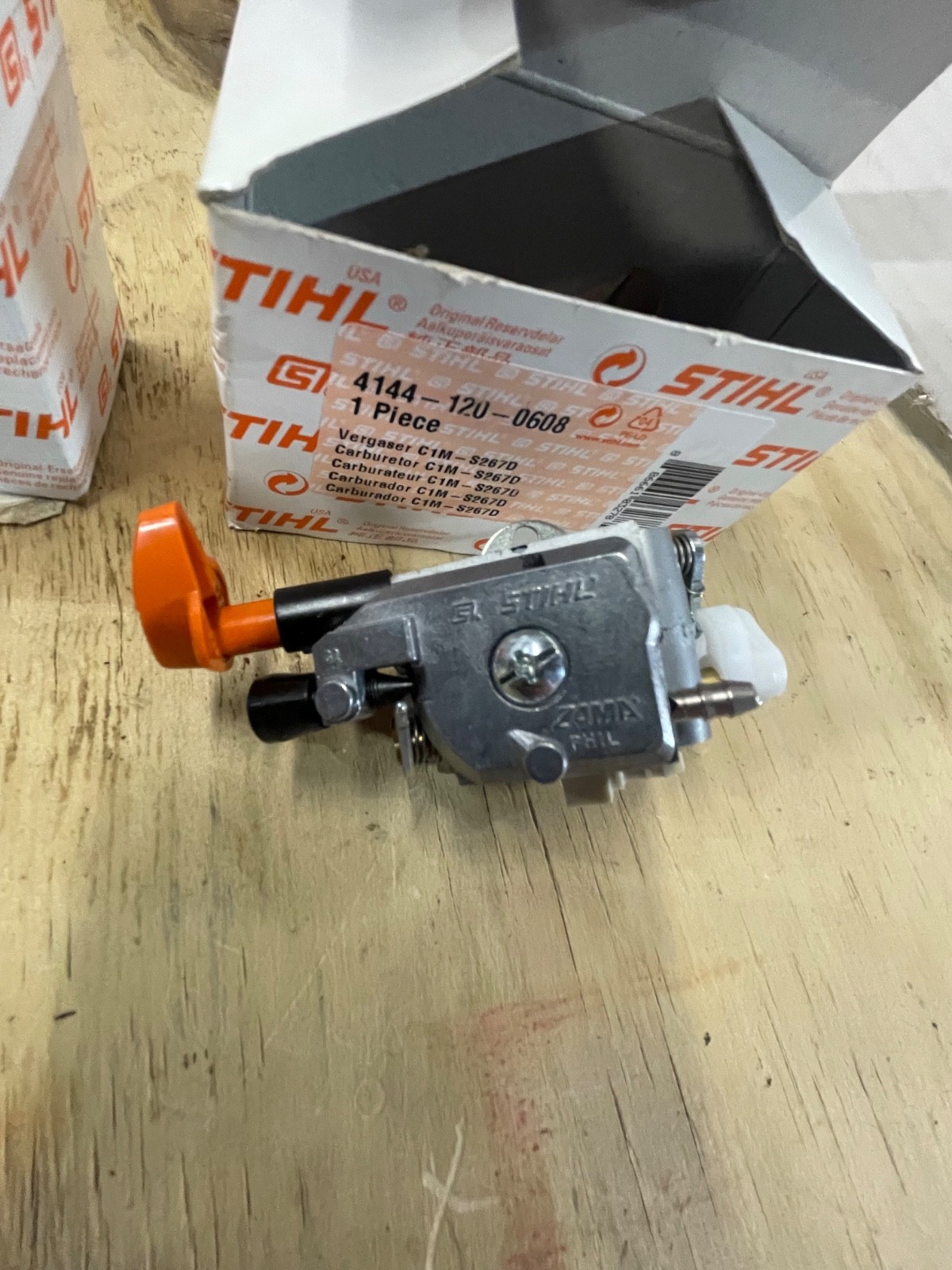 Lot of 3 NOS STIHL carbs