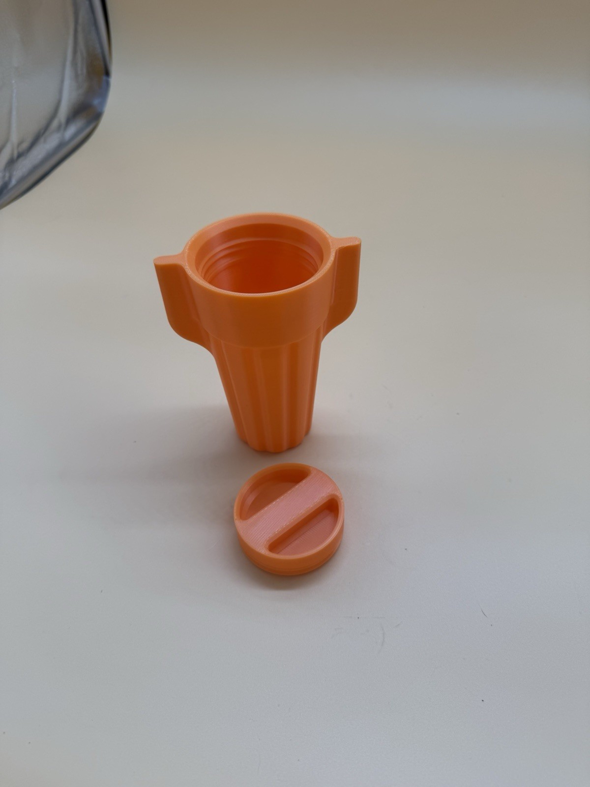 Large and XXL Winged Wire Nut Style Storage Container With Lid in Any Color