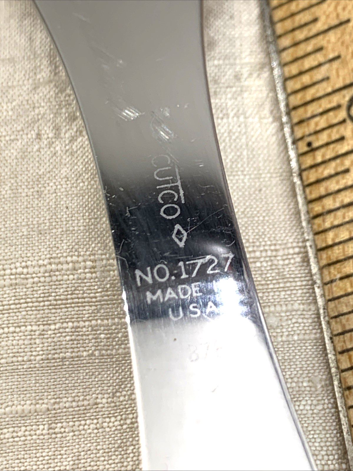 CUTCO 5 Pc Swirl Carving Knife Set w/ Wall Mount Tray 1724 1726 1729 1727 1725