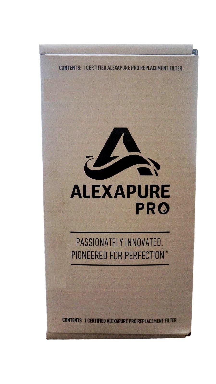 3 Pack Alexapure PRO 2387 Replacement Water Filter Black
