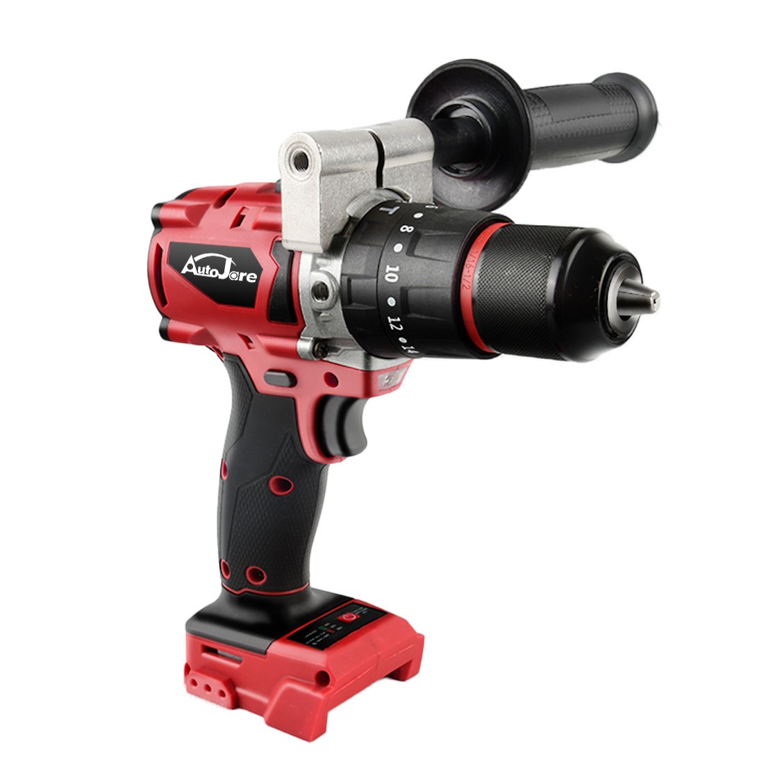 1/2″ Cordless Hammer Drill/Driver Brushless For Milwaukee 18V Battery 2-Speed