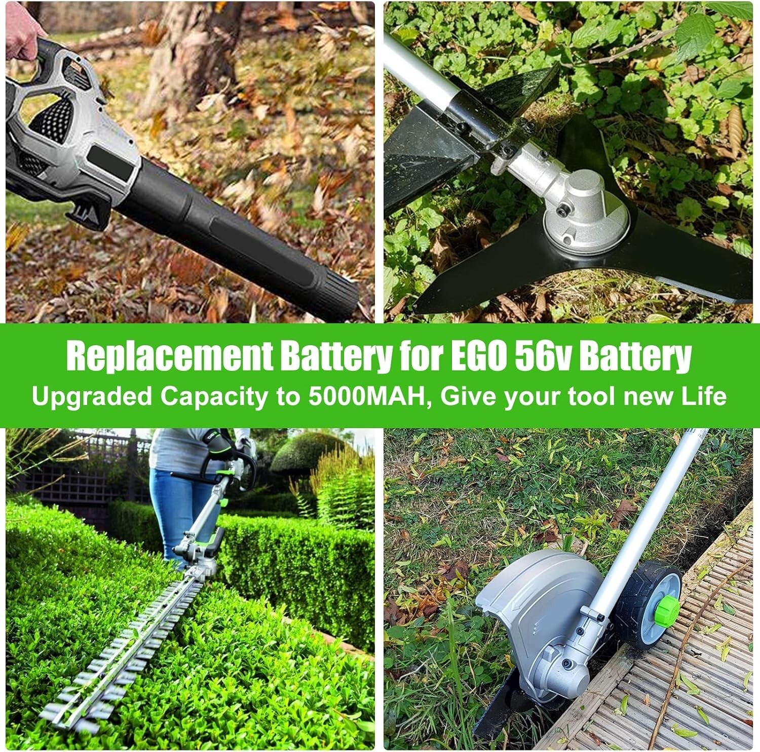 7500mAh 56V Battery For EGO 56V Battery 7.5Ah BA1400T BA2800 BA4200T BA5600T NEW