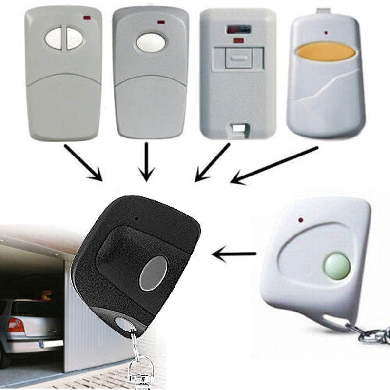 2PC Remote Control Garage Door Gate Opener Transmitter 10 Digit Pins Code-300MHz