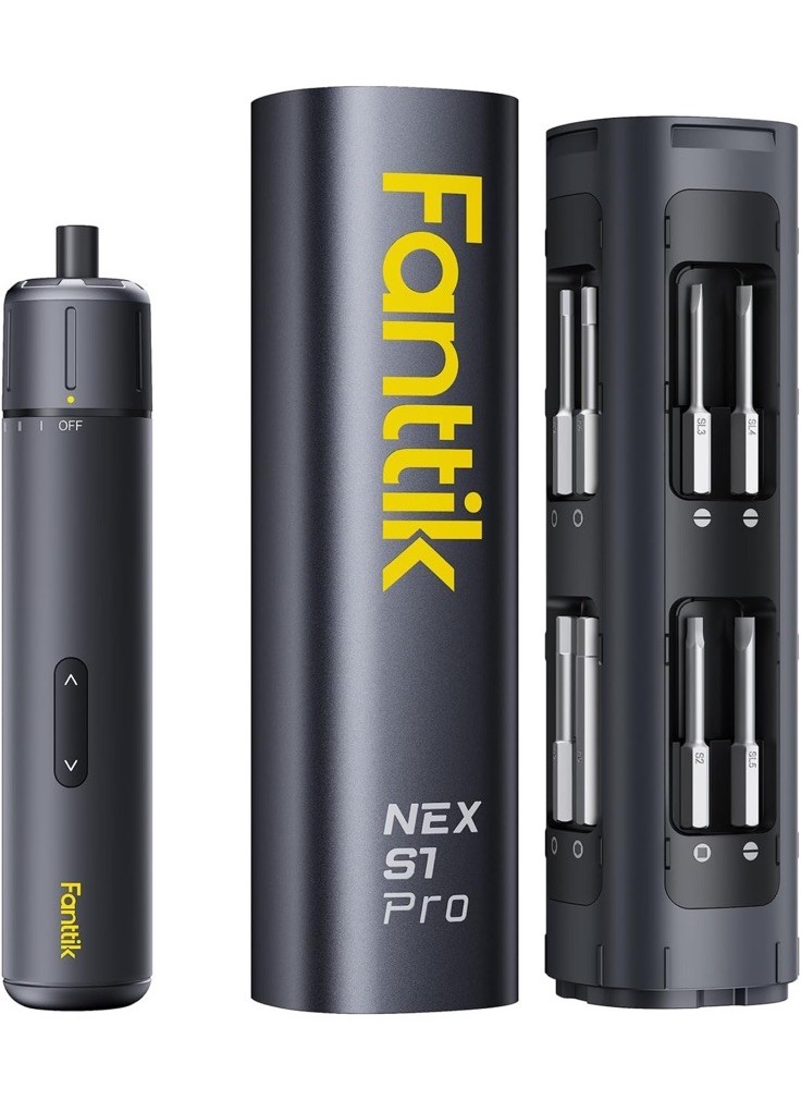 Fanttik S1 Pro Electric Screwdriver Power Tool w 16 S2 Steel Bits FAST SHIPPING