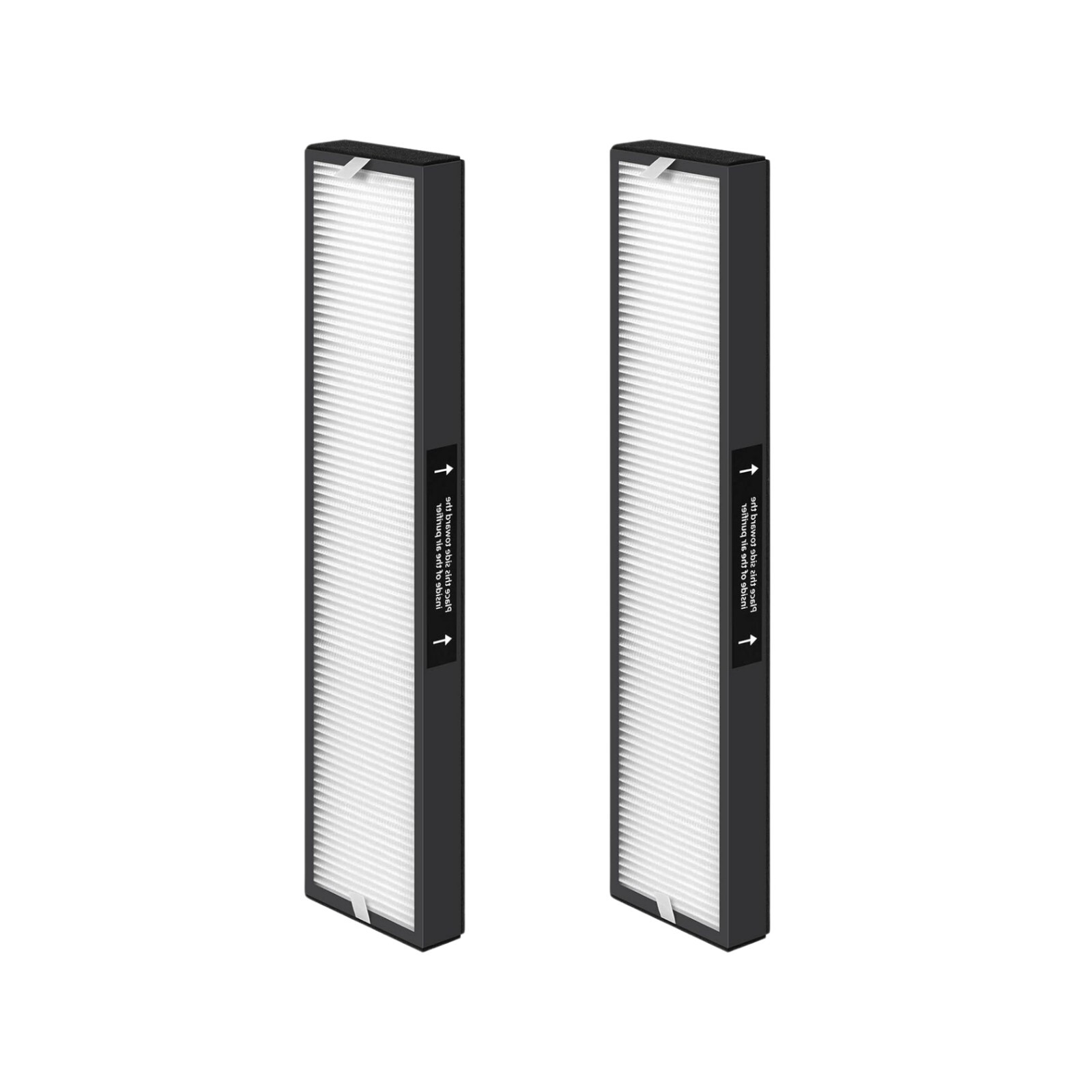 Nispira 182550 Filter Replacement for Bionaire BAP536UV-U Air Purifier, 2 Packs