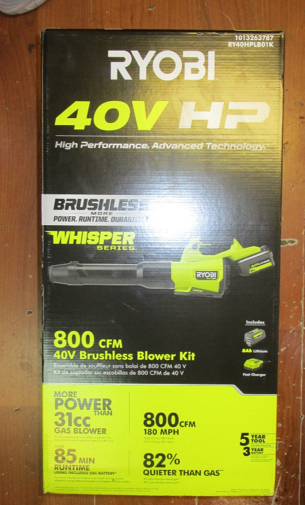 Ryobi 40V HP Brushless Blower Kit