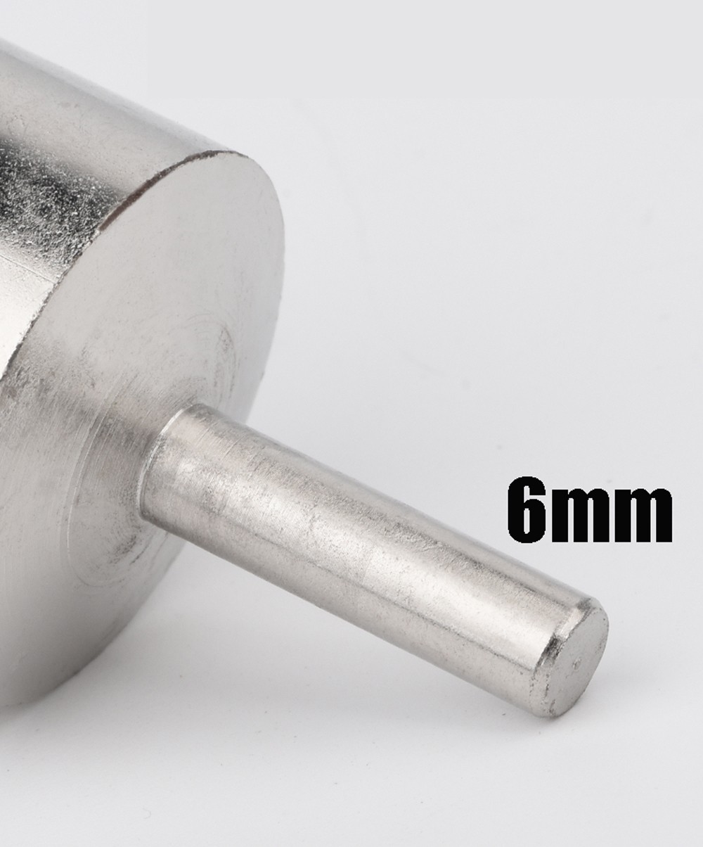 5-30mm Diamond Burr Grinding Bit Burr Polishing Concave Bead Shaping Rotary Tool