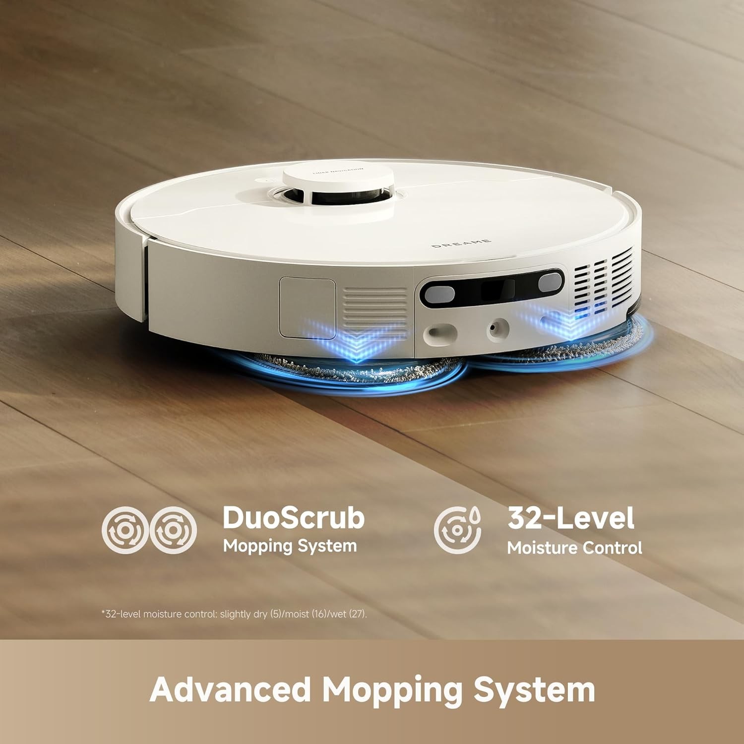 DREAME L40 Ultra Gen 2 White Robot Vacuum 25kPa Suction｜Certified Refurbished