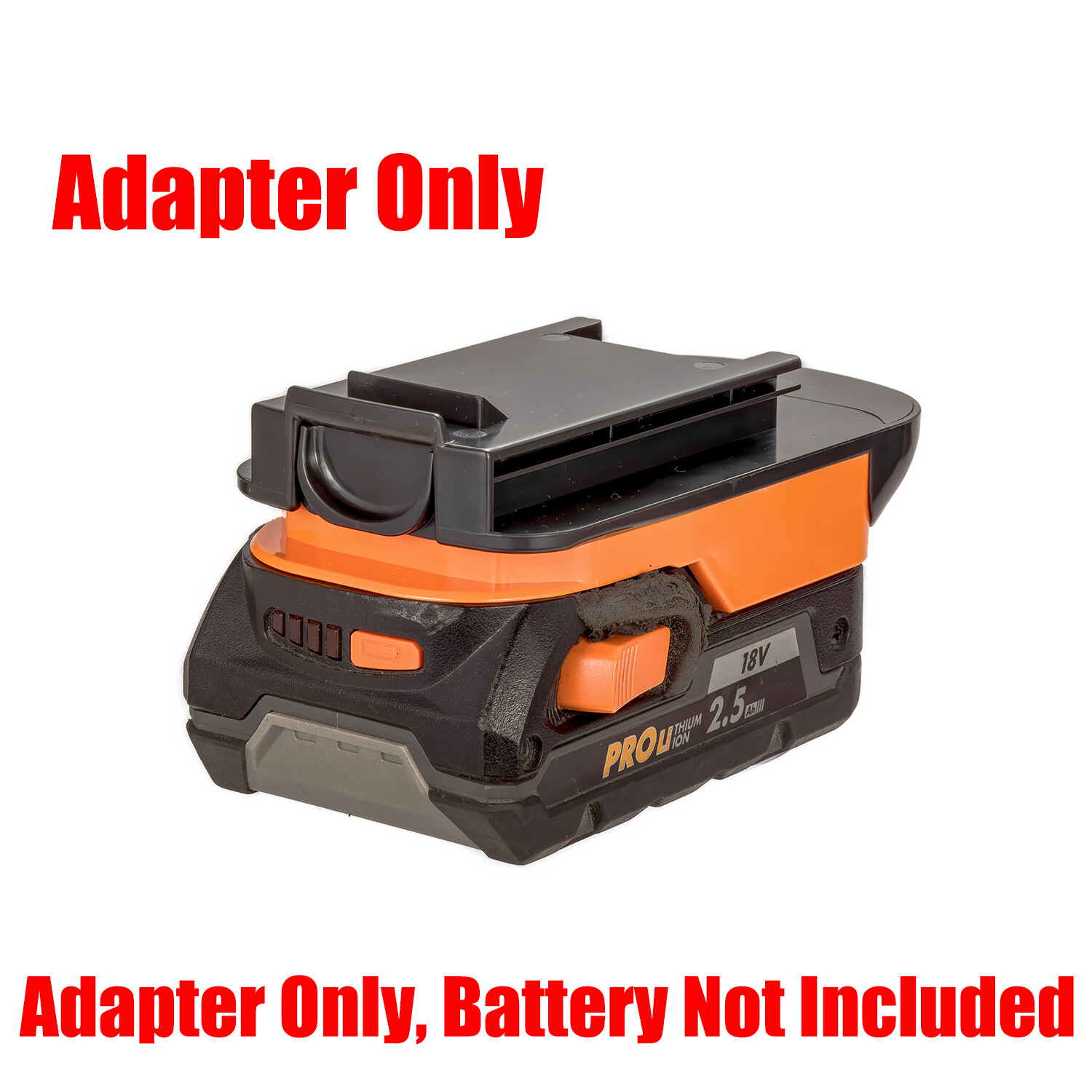 1x Adapter For Black & Decker 18v Old Style Tools To Ridgid / AEG 18v Batteries