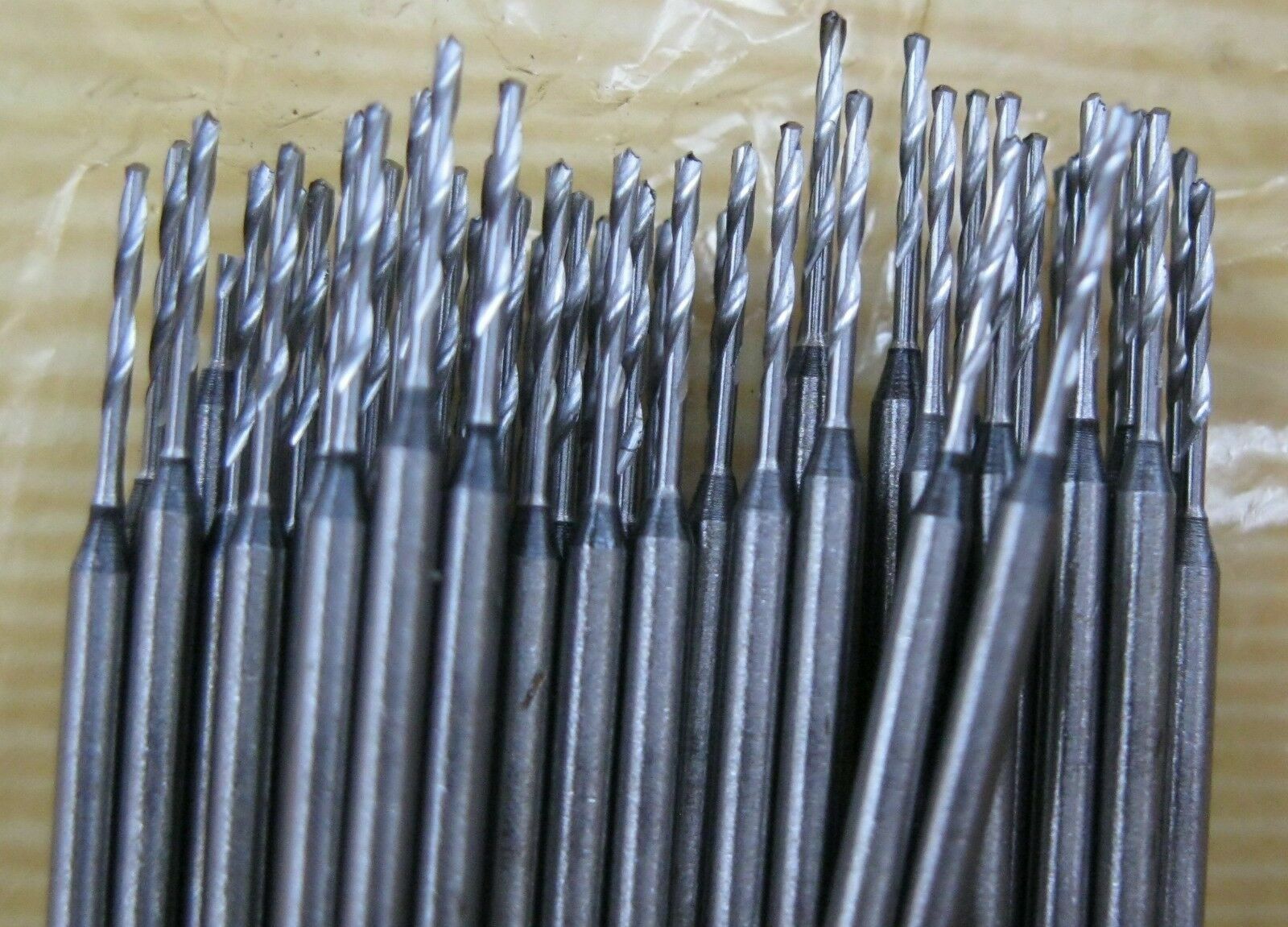 Packing 50 PCS DRILLS D 0,26-0,35-0,5 mm for carbon and alloyed steels.