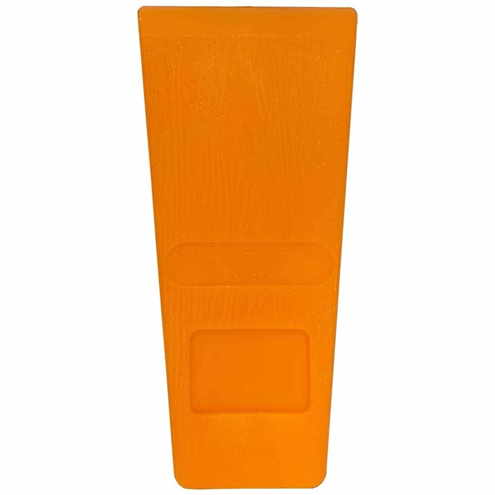 15 Pack 5.5″ Tree Felling Wedge Logging Bucking Falling ABS Plastic (Orange)