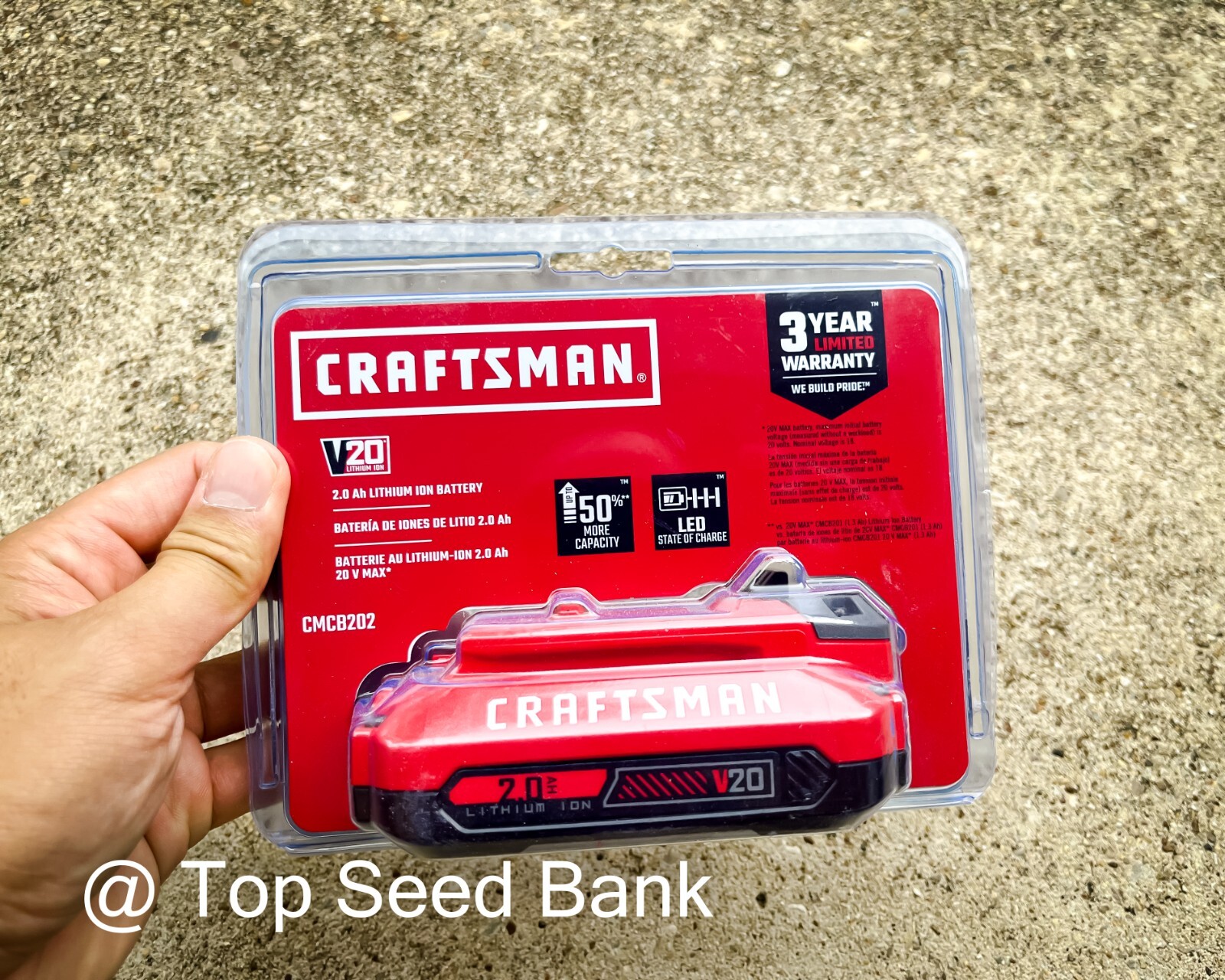 Craftsman CMCB202 Lithium-Ion Battery + Free GIFT
