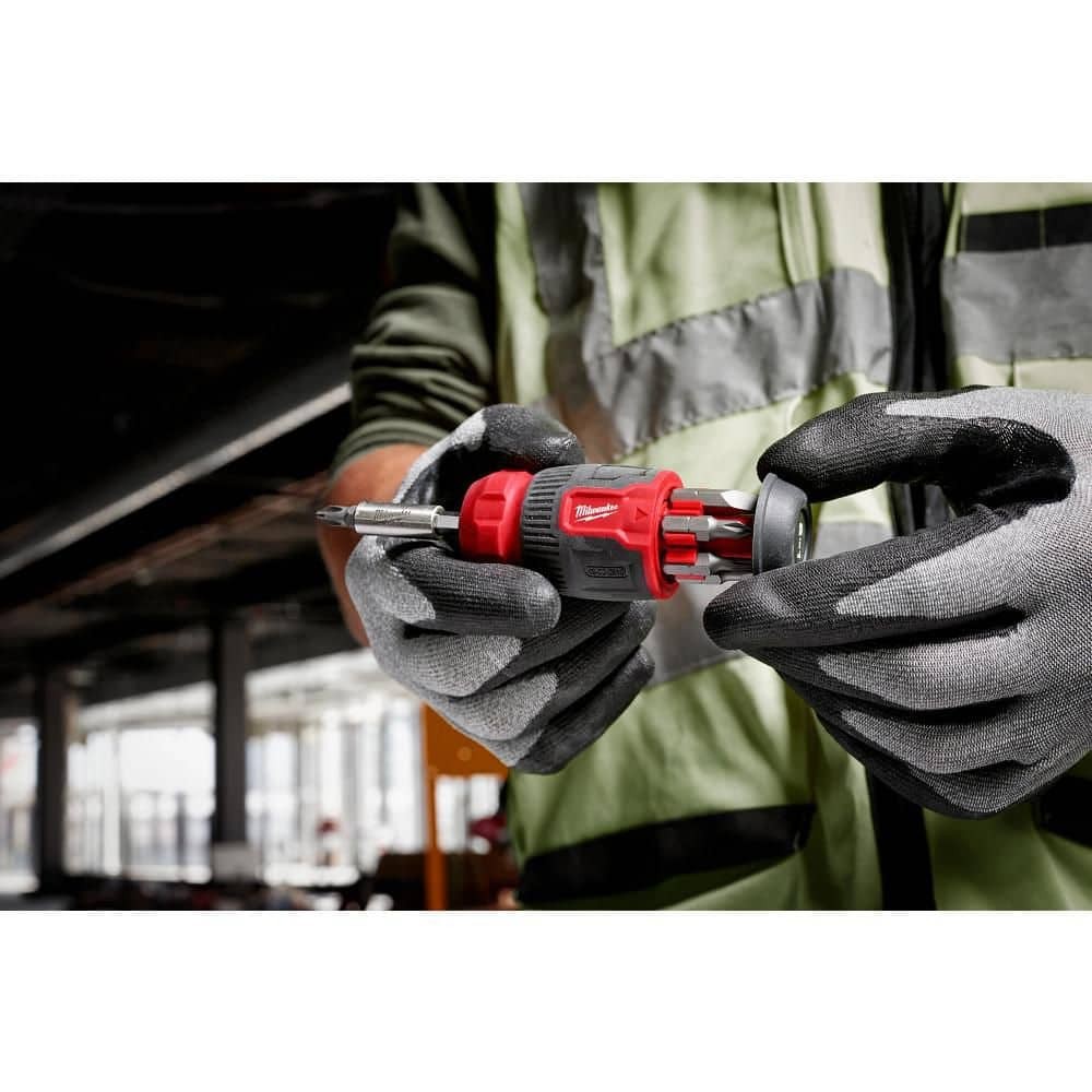 Milwaukee 14-in-1 Ratcheting Multi-Bit Screwdriver and 8-in-1 Compact (2-Pack)