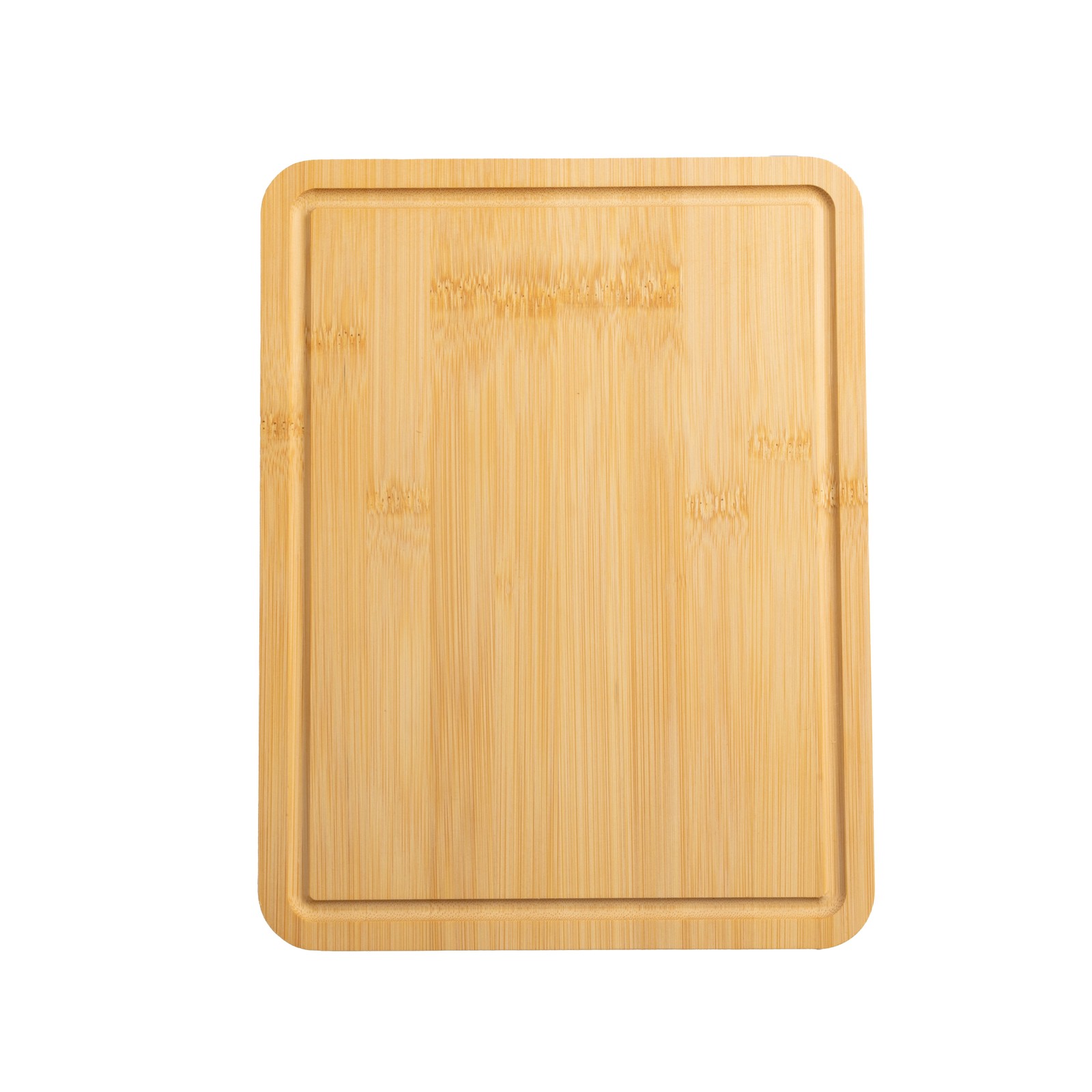 8.5″ x 11″ Non-Slip Bamboo Cutting Board, 100% Natural Bamboo Color