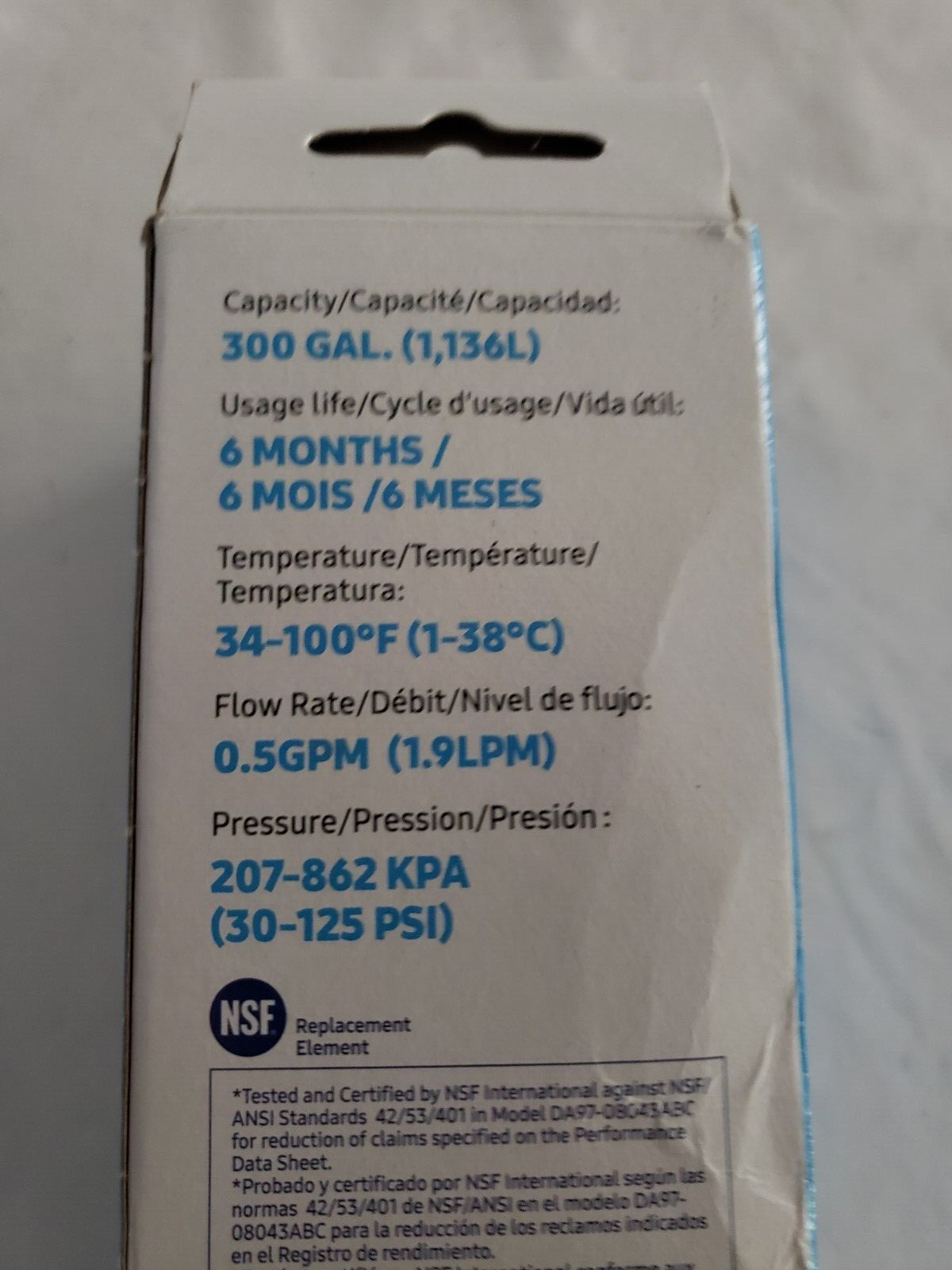 Samsung DA29-00020B HAF-CIN/EXP Refrigerator Water Filters Genuine New