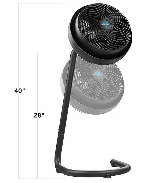 Vornado 783 Full-Size Whole Room Air Circulator Fan with Adjustable Height OP