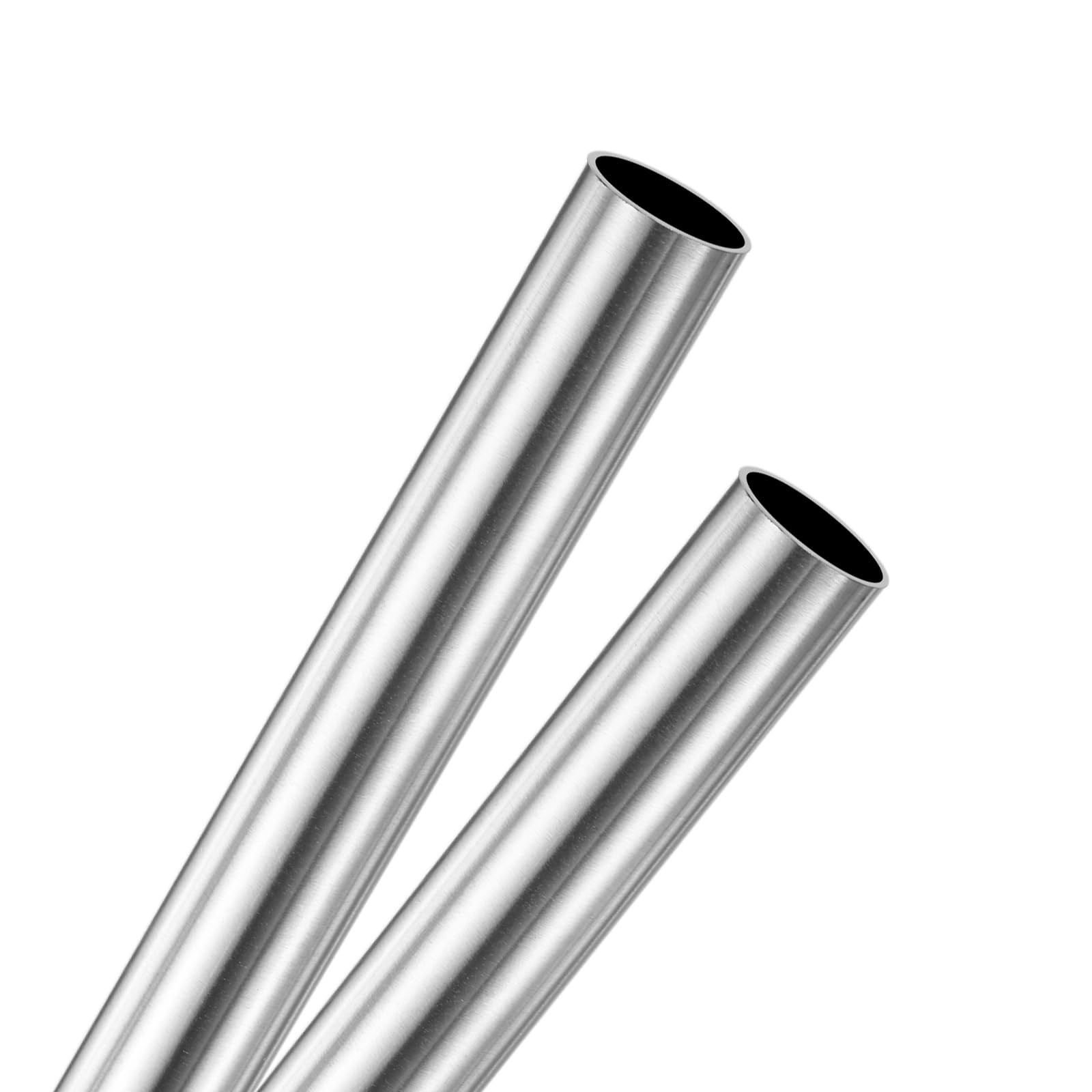 2-Pack 200mm 304 Stainless Steel Tube, 16mm OD 1mm Wall Thickness Seamless St…