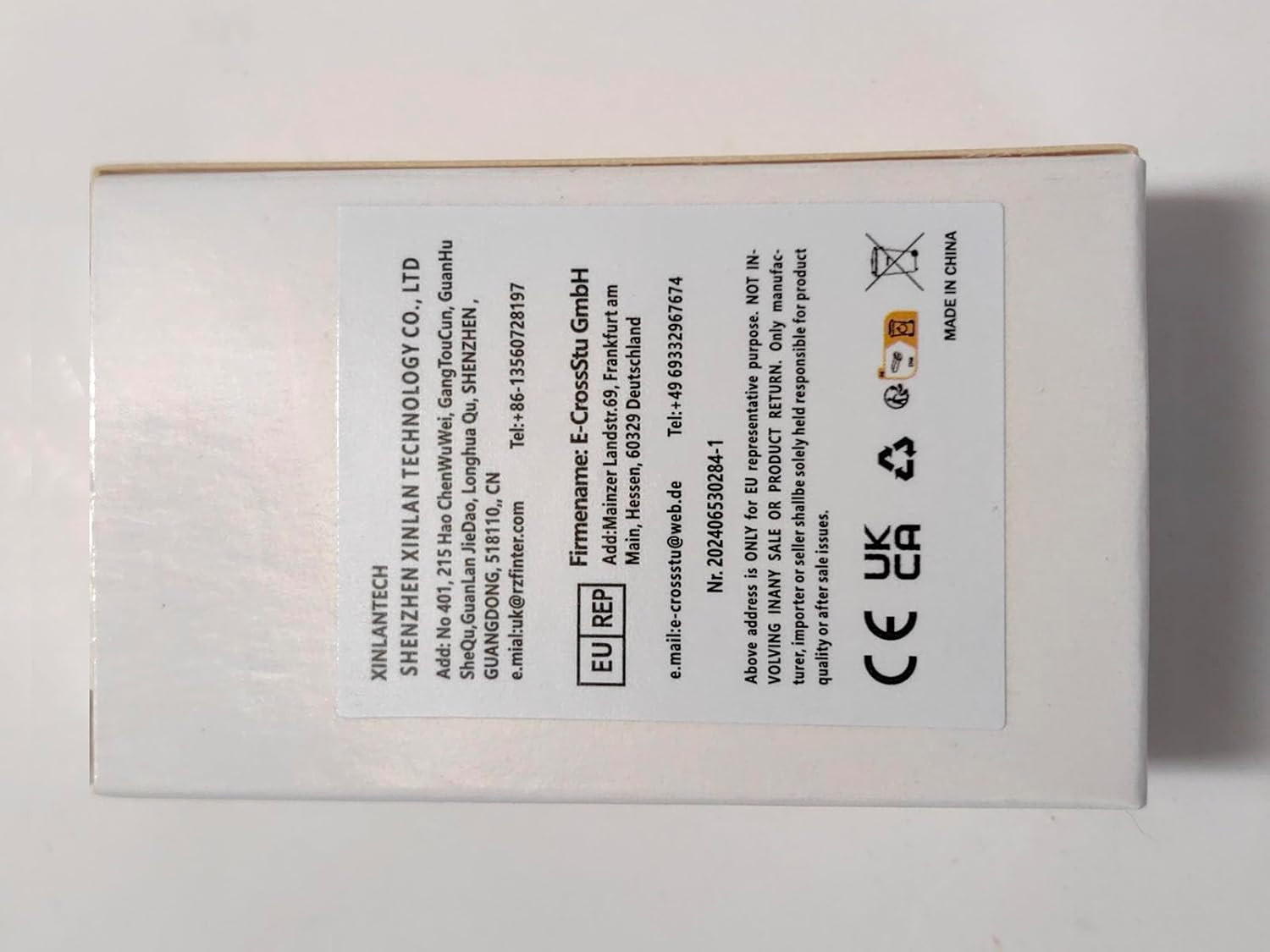 3.7V 2600Mah 18650 Rechargeable Li-Ion Battery with Jst XH2.54/2P Connector Plug