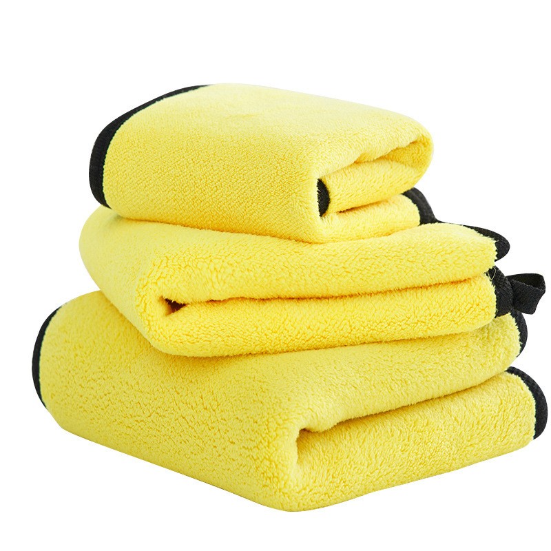 6x Microfiber Cleaning Cloth Car Wash Towel Drying Rag Car Polishing Detailing