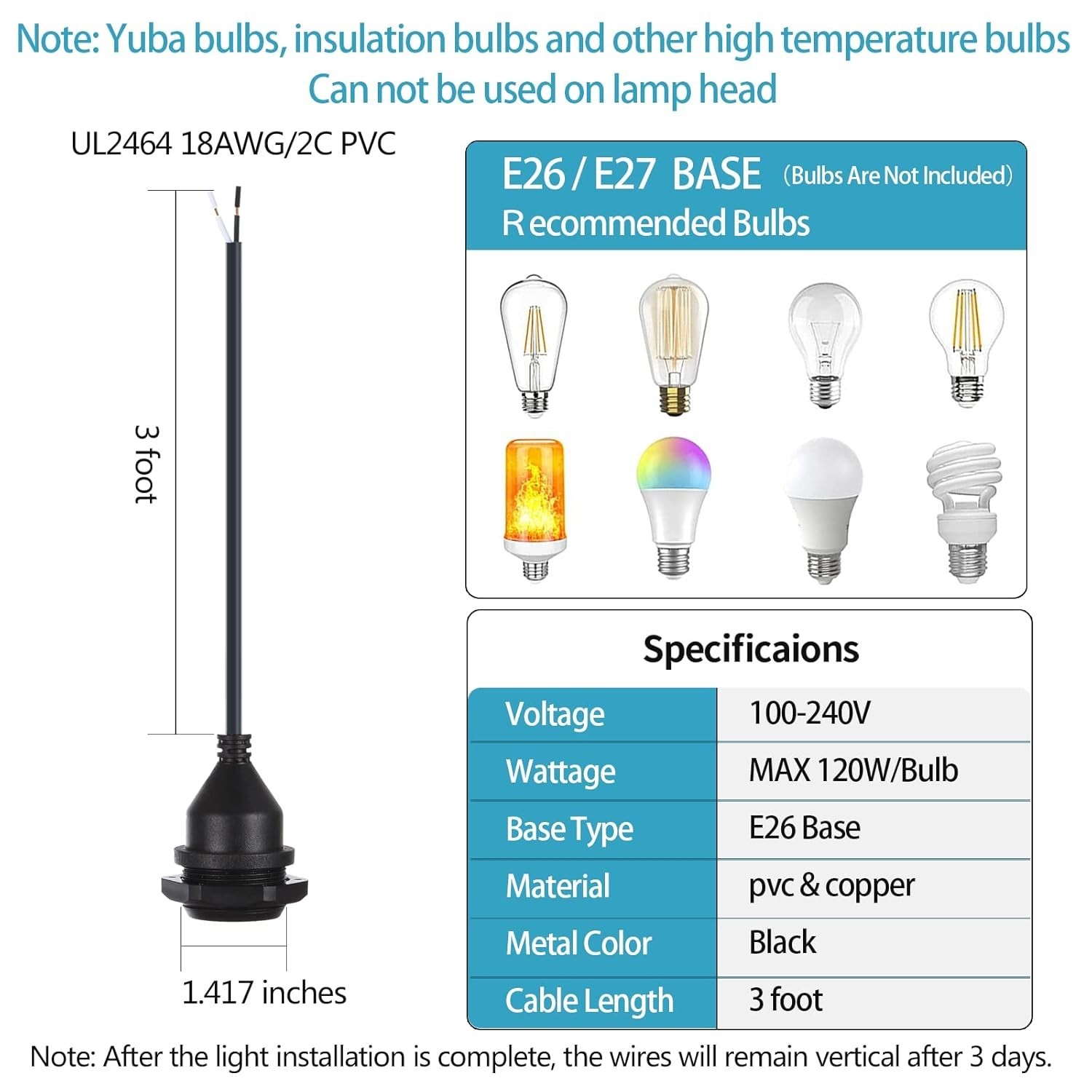 Residential and Commercial Light Socket Set