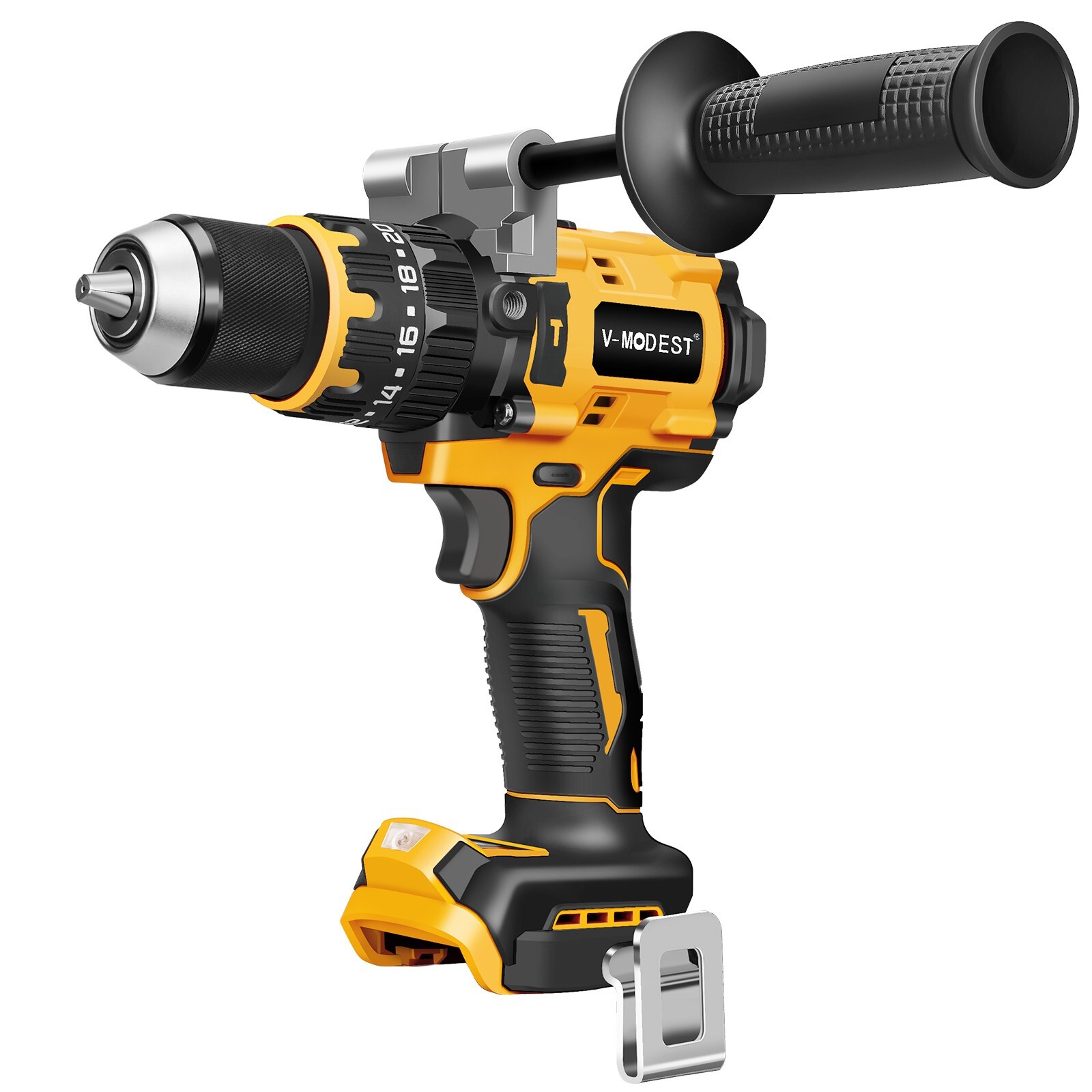 1/2″ Cordless Hammer Drill/Driver Brushless For DEWALT 20V MAX Battery 2-Speed