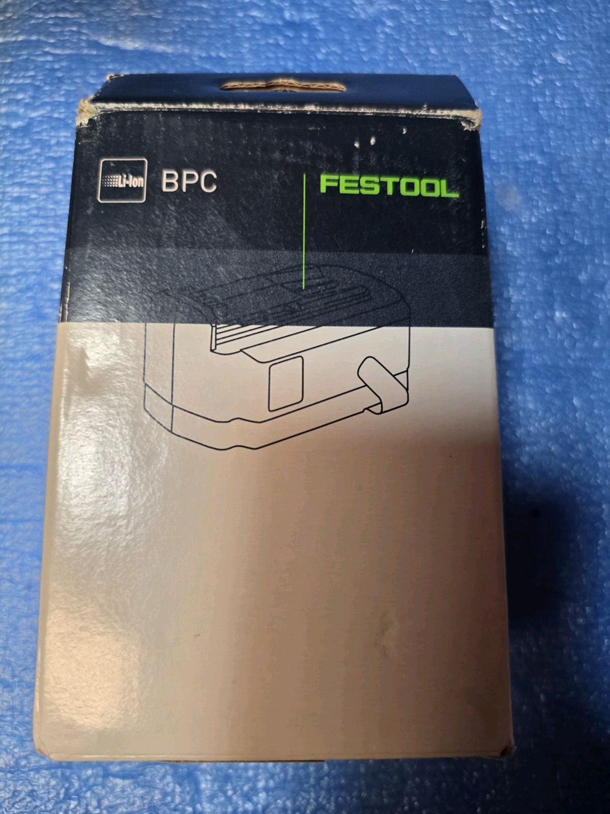 Festool BPC 18V Lithium-Ion (Li-Ion) Power Tool Battery Pack MPN 769240