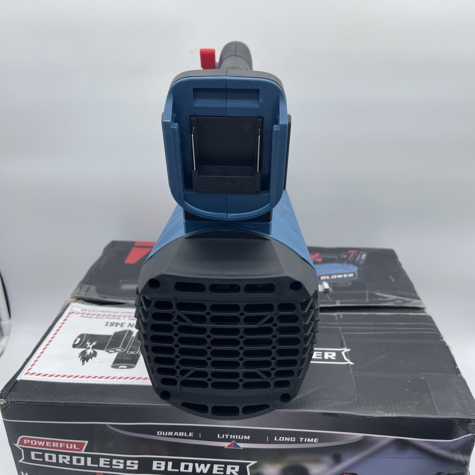 Powerful Cordless Leaf Blower 630CFM/160MPH, 21V 2 Batteries And Charger