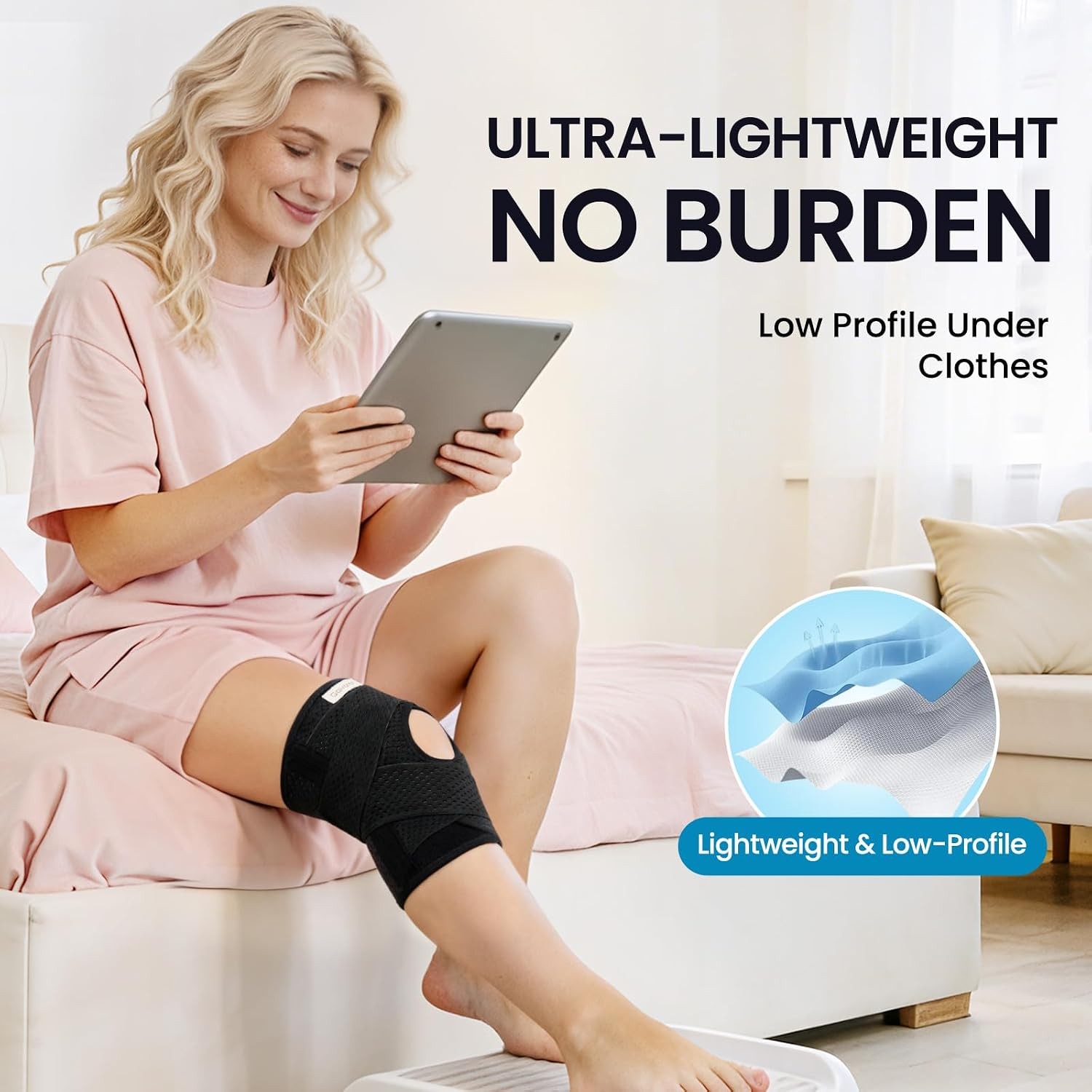 Galvaran Knee Brace with Side Stabilizers for Meniscal Tear Knee Pain ACL…