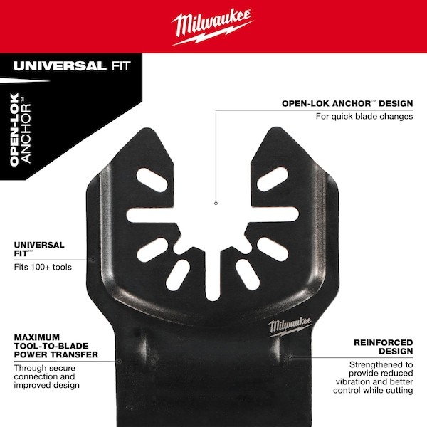 Milwaukee Tool 49-25-2272 Open-Lok Diamond Max Grout Removal Oscillating