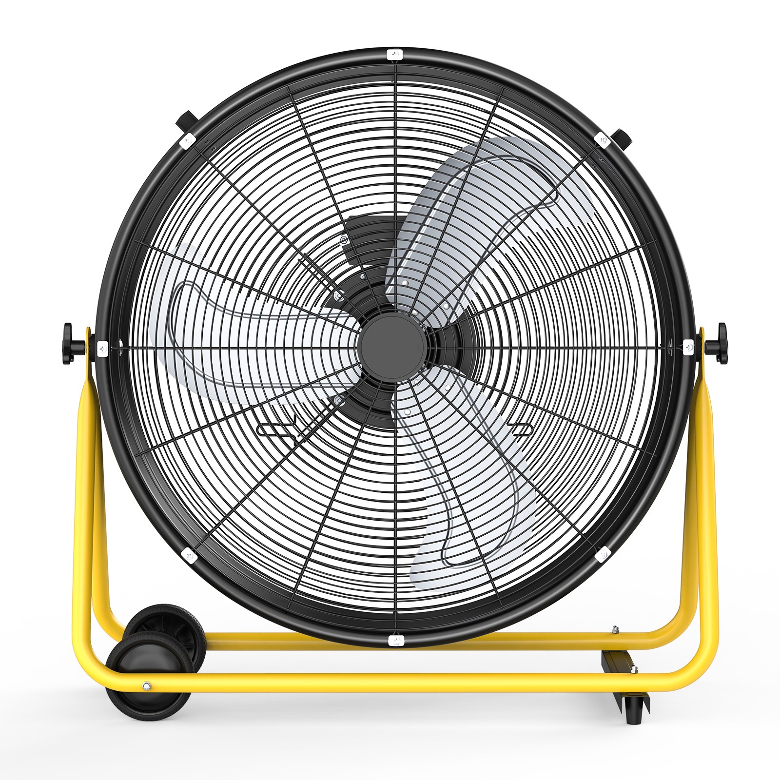24″ High Velocity Floor Fan 8500 CFM 3-Speed Shop Work Home Versatile Fan