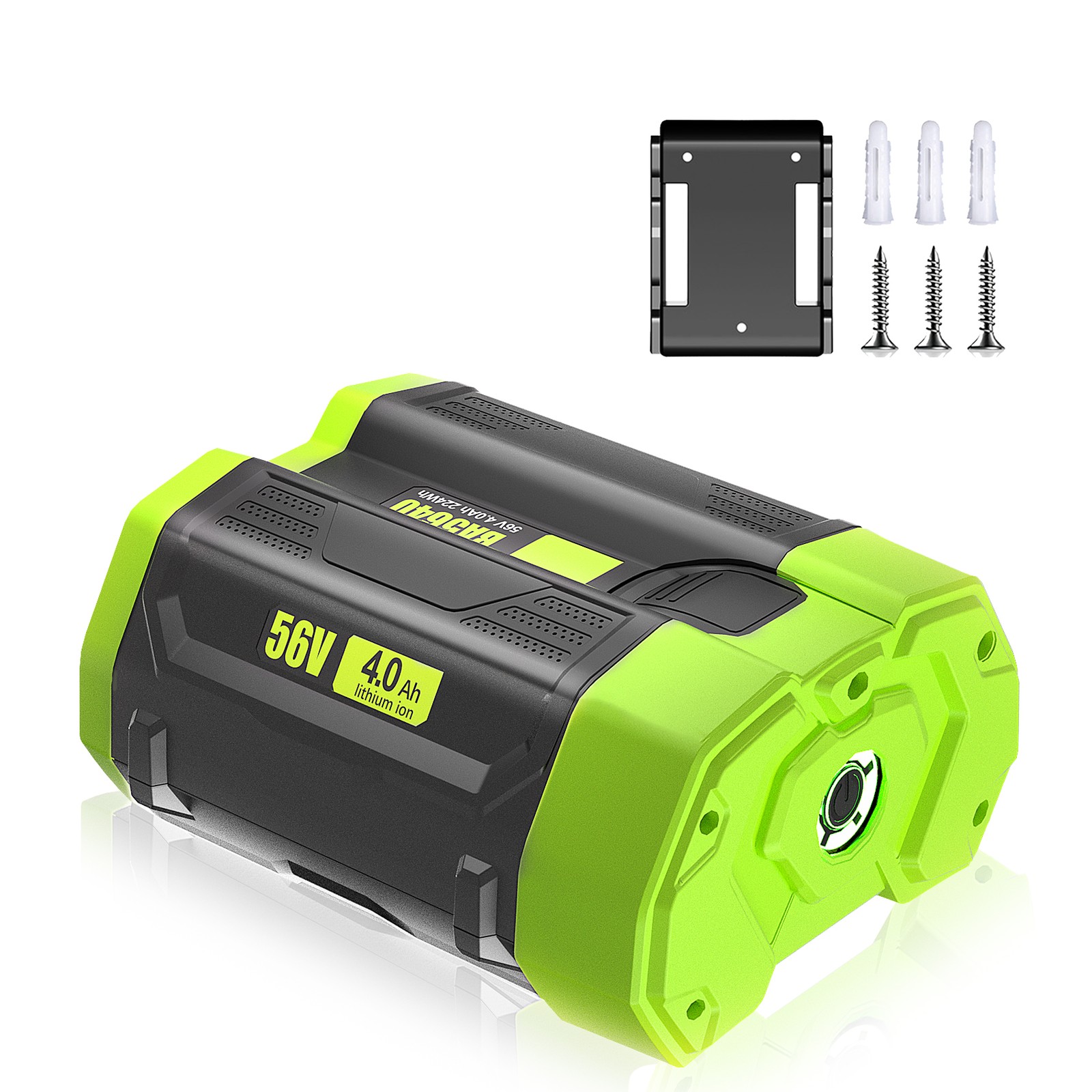 2 Pack For EGO POWER+ BA2800T 56V 4.0 AH Battery w/ Fuel Gauge 56 Volt Power+