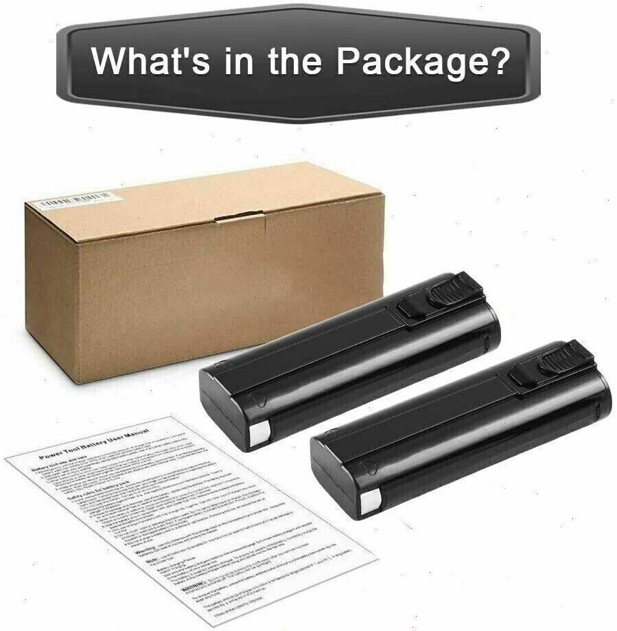 2PACK Battery for PASLODE 6V Ni-MH 404717 902000 900400 900420 900600 Nailer