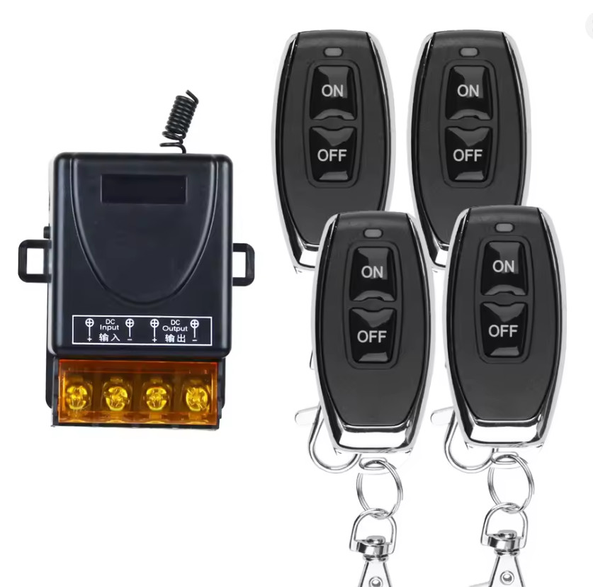AC Wireless Remote 110V-240V 30A RF Relay Control Remote Switch 433Mhz Receiver