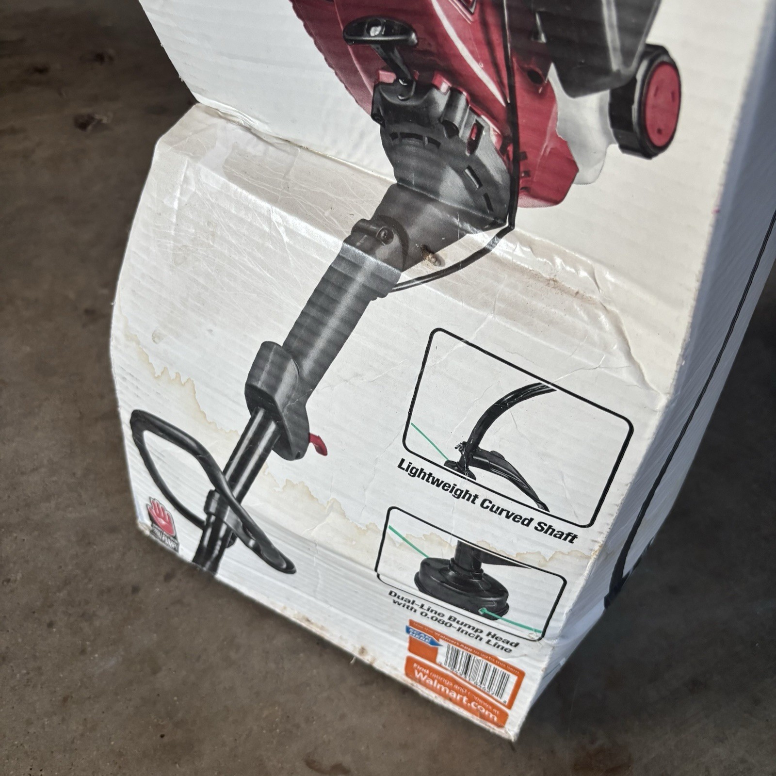 Hyper Tough H2500 25cc 2-Cycle Gas String Trimmer NEW Curved Shaft Weed Eater