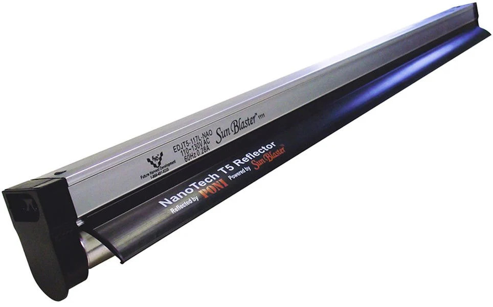 Sun Blaster NanoTech T5 HO Fixture 3 Ft 1 Lamp Strip Light w/ Reflector Indoor