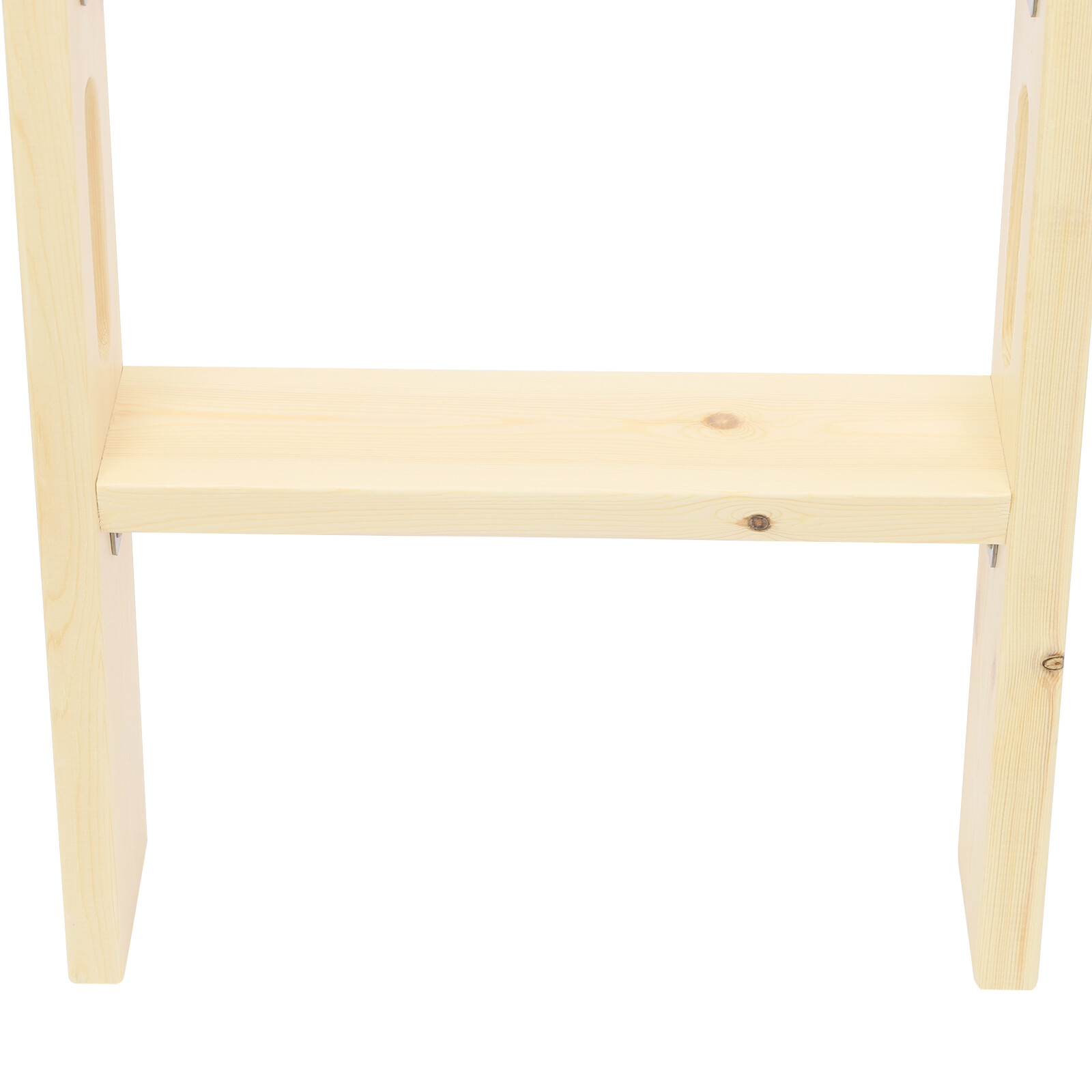 3 Steps Solid Wood Bed Ladder, Durable Step Ladder, for Dorm, Teens Adults Room