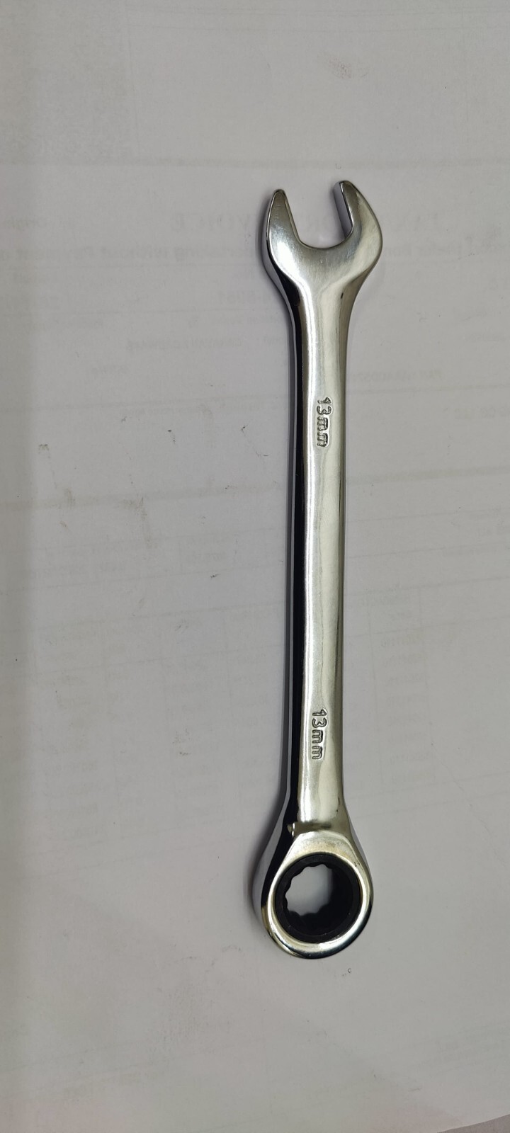 Ratcheting Wrench 7 pc Set Metric