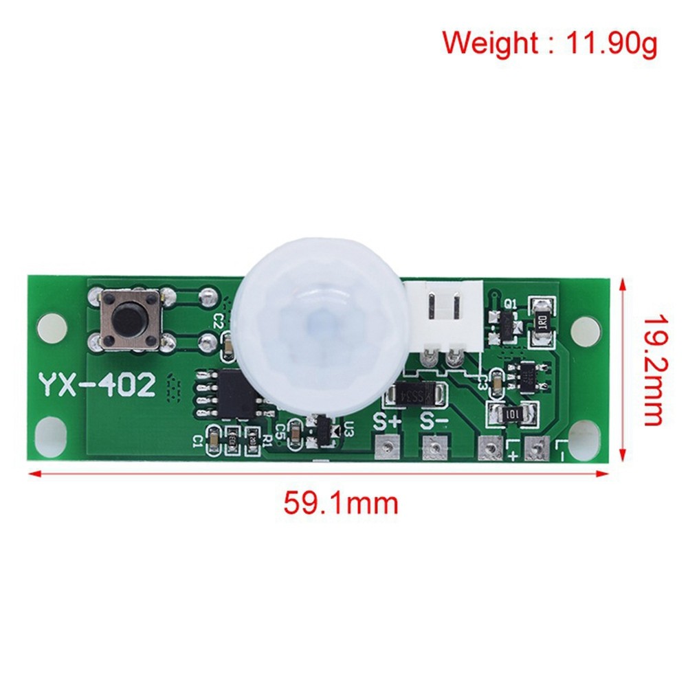3.7V Solar Lamp Board Control Sensor Night Light Module Infrared Human Body3427