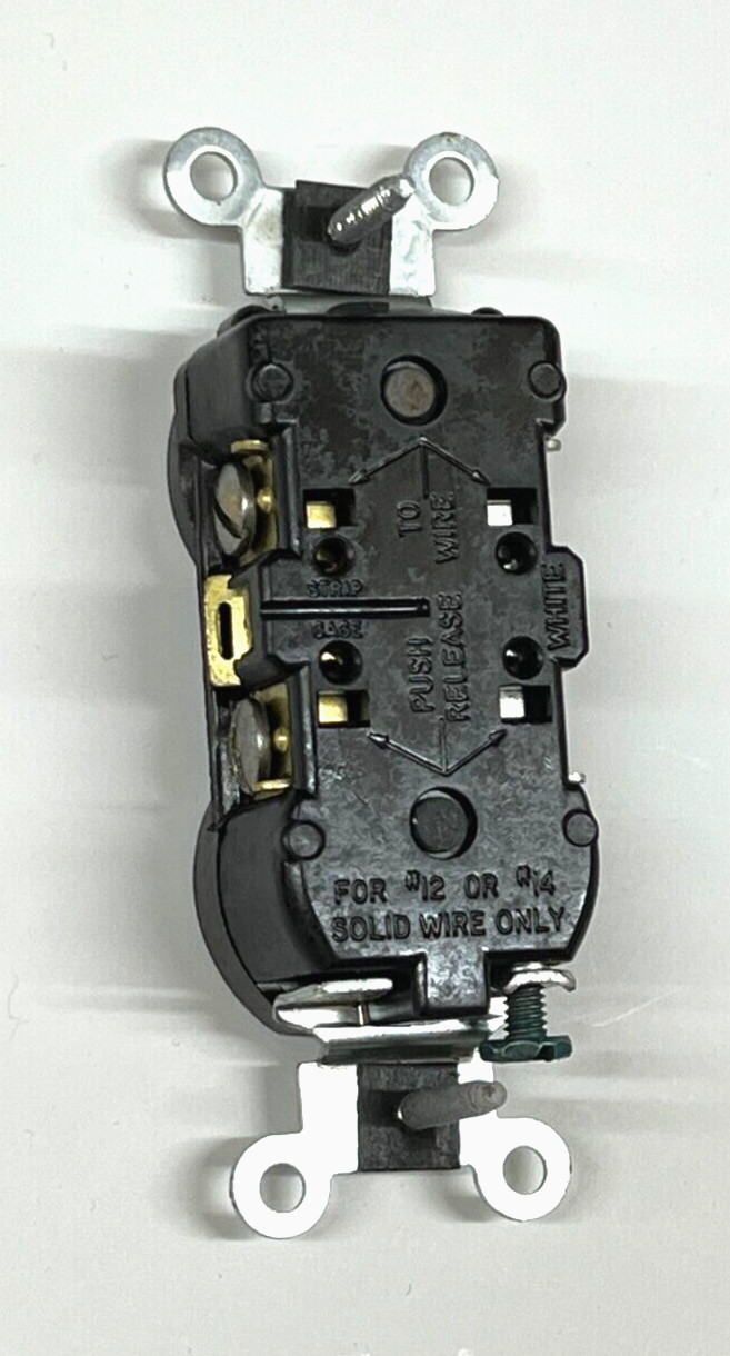 10-PK Leviton BROWN Duplex Receptacle Outlet 15A NEMA 5-15R 125V NOS NEW 5320
